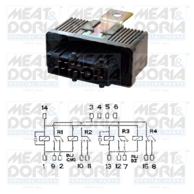 Relay, fuel pump
